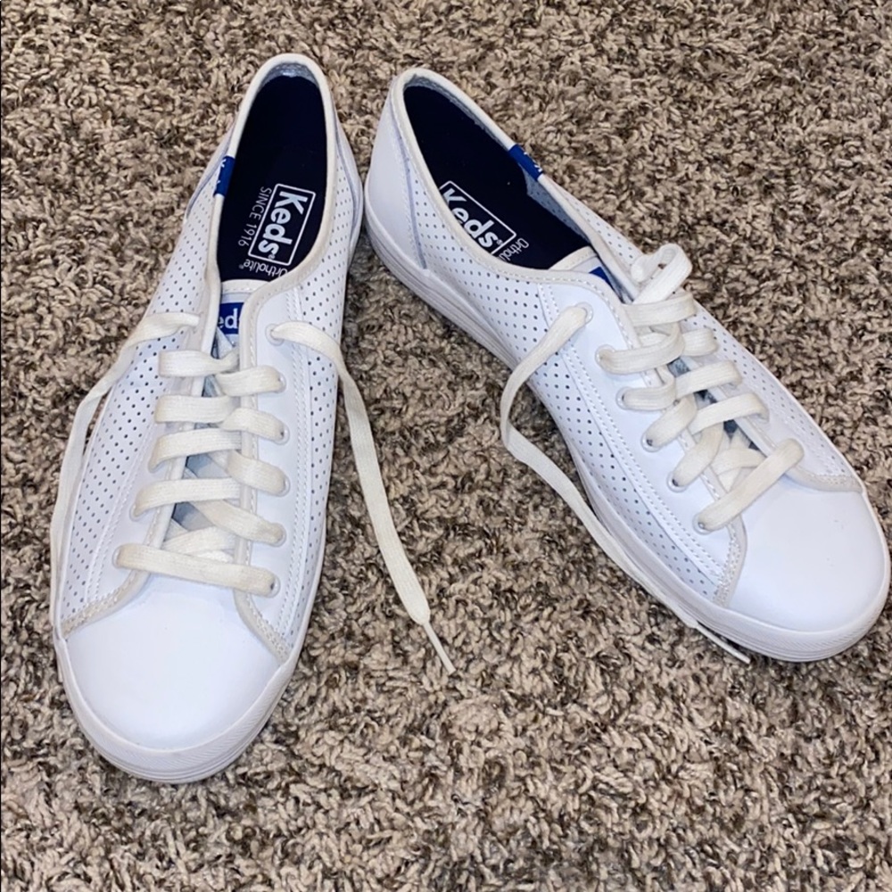 White Ortholite Keds